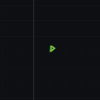 Void Mite — green wireframe triangle